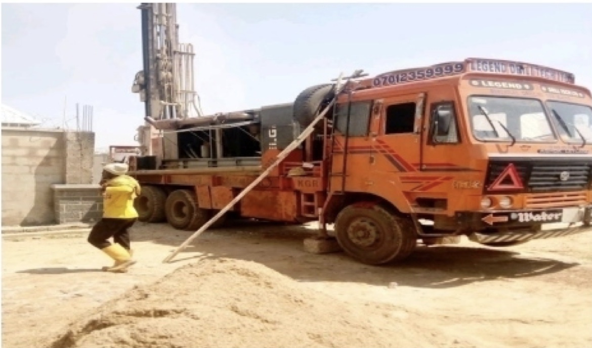 Community Borehole Drilling & Overhead Water Tank