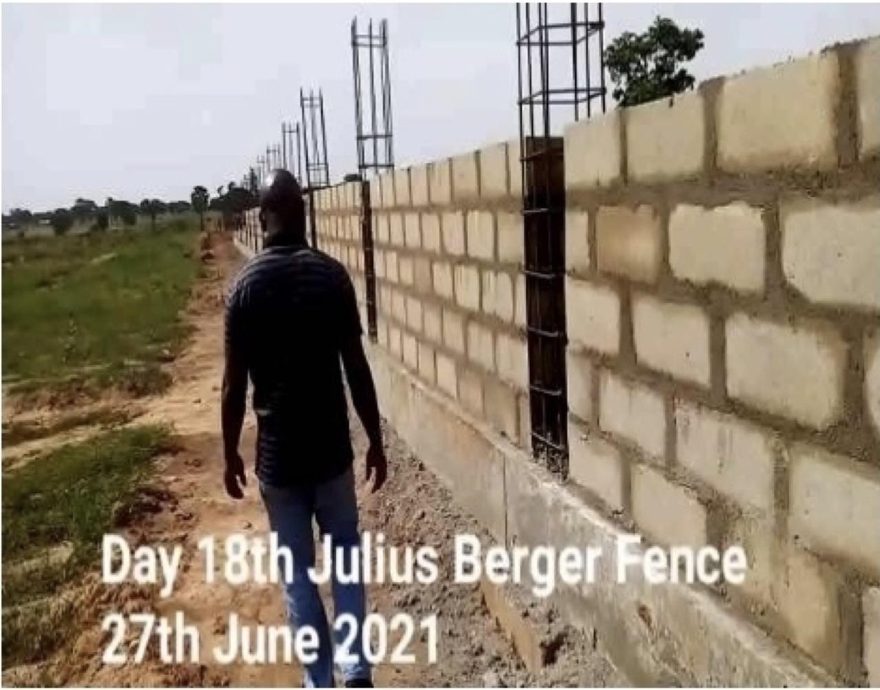 Construction of Perimeter Boundary Wall at Dumbi-Dutse